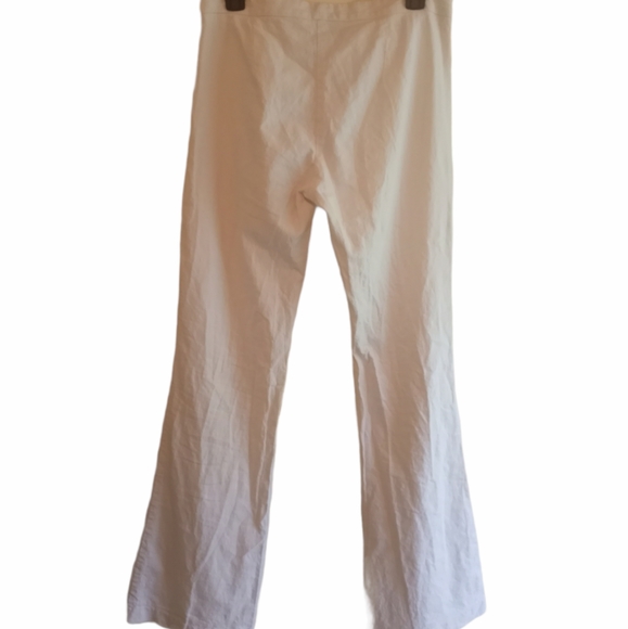 Ana Capri Flare Off-white Jeans with Spandex - Picture 2 of 7